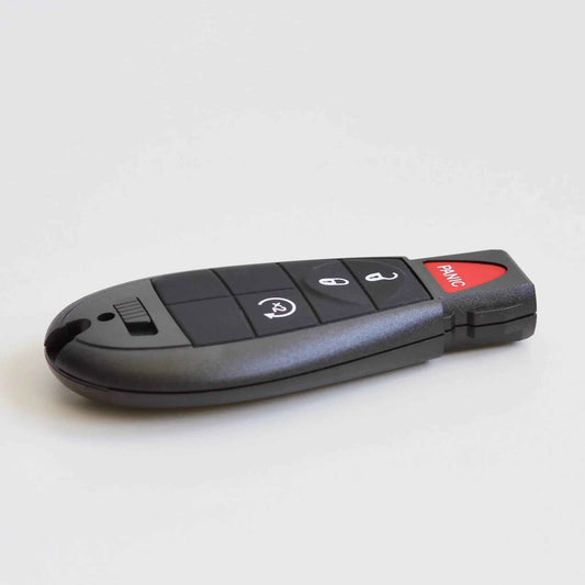 Ram 1500 / 2500 / 3500 "Fobik" Remote Key Shell Replacement (2009-2012) - 4 Button (Remote Start) - FCC ID: GQ4-53T - Canada Stock