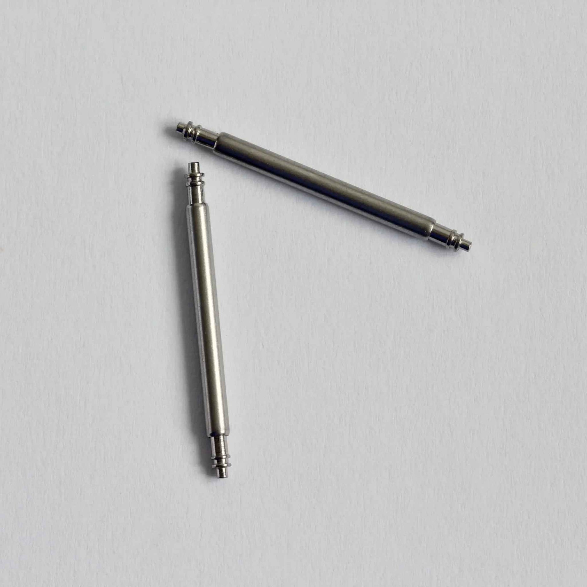 Heavy Duty 1.8mm Universal Watch Spring Bars (Double Flange) - (Pair)