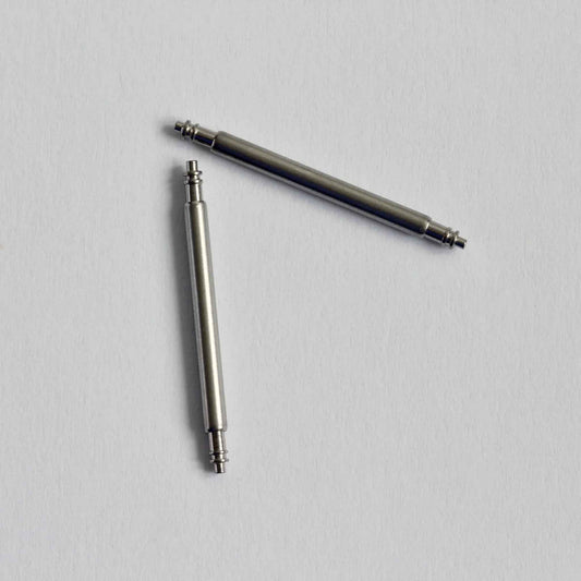 Heavy Duty 1.8mm Universal Watch Spring Bars (Double Flange) - (Pair)