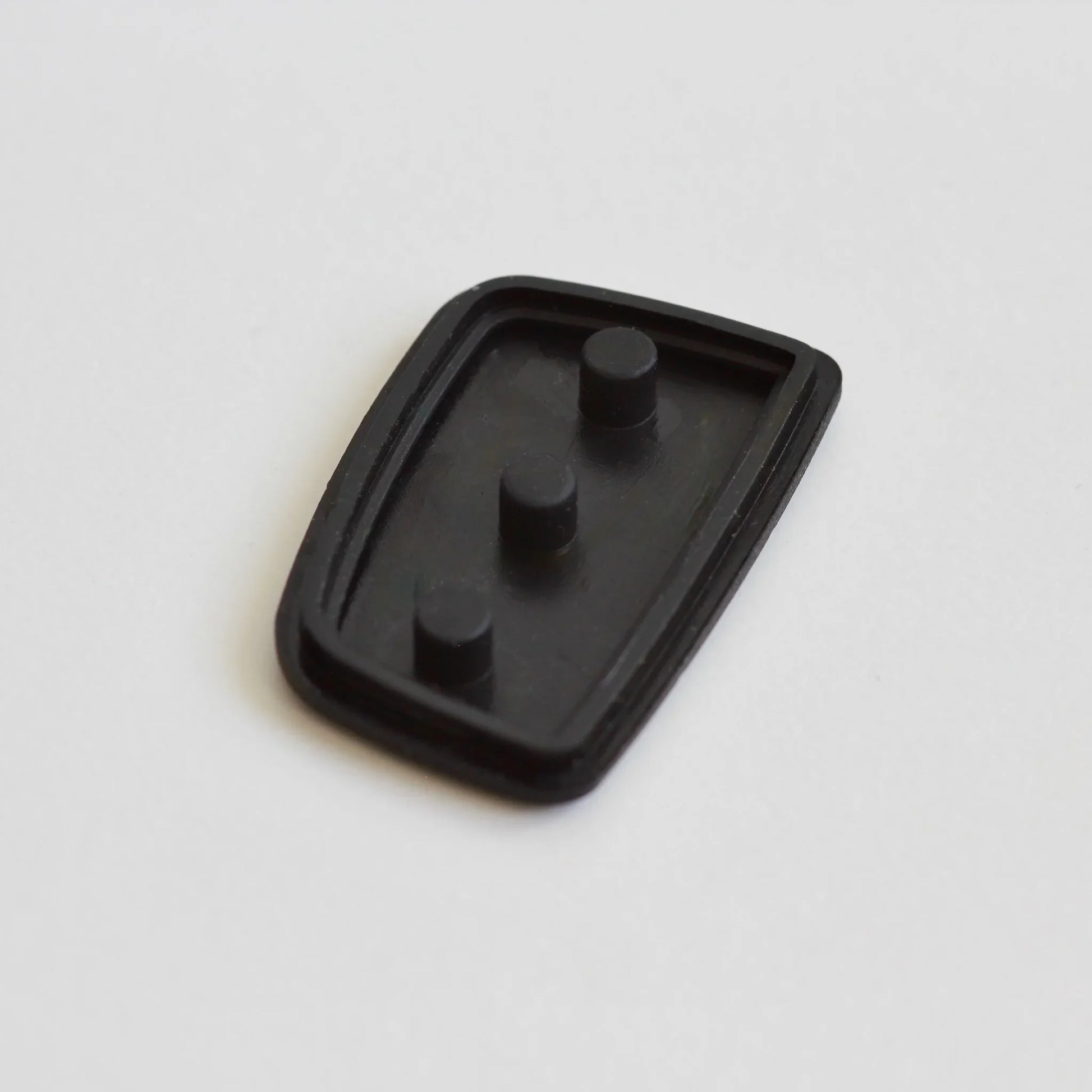 black rubber key fob remote button 